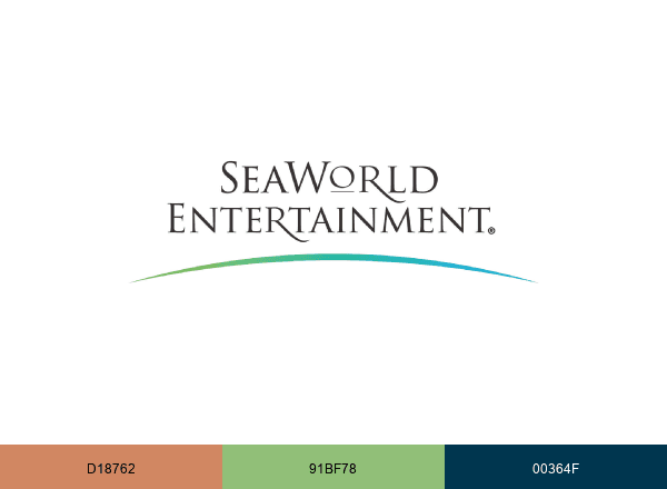 SeaWorld Entertainment brand color palette