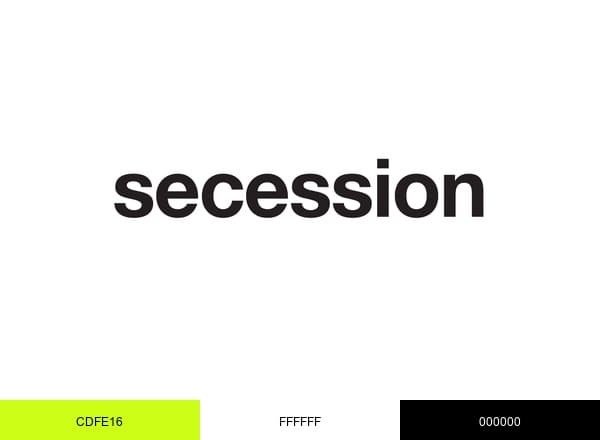 Secession brand color palette