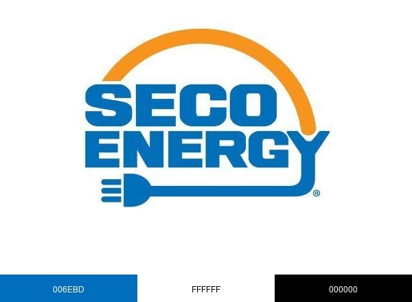 SECO Energy brand color palette