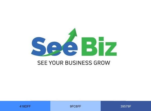 SeeBiz brand color palette