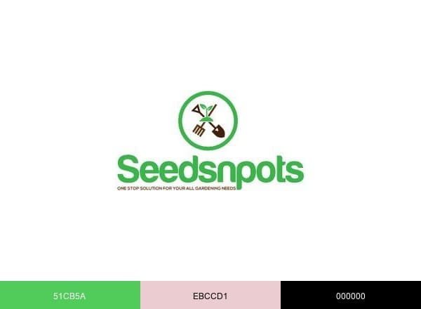 Seedsnpots brand color palette