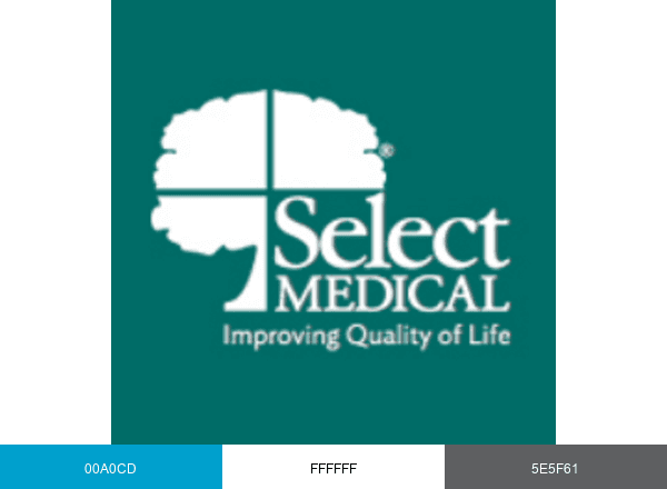 Select Medical brand color palette