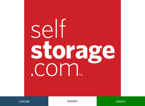 SelfStorage.com brand color palette