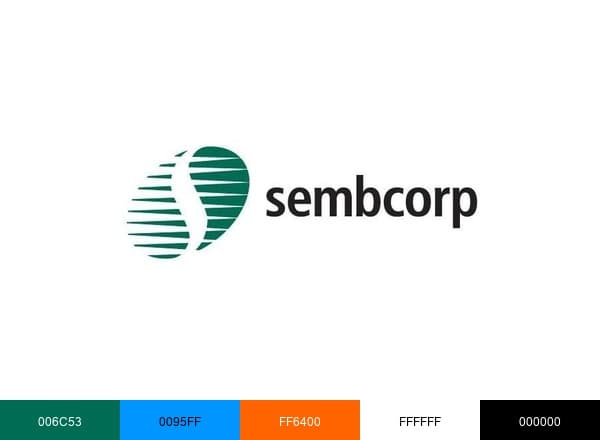 Sembcorp brand color palette