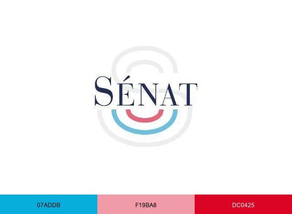 Sénat brand color palette