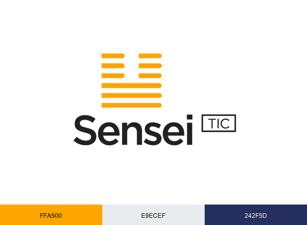 Sensei TIC brand color palette