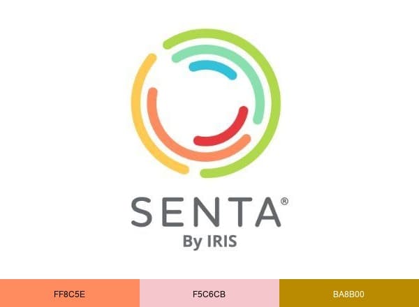 Senta By IRIS brand color palette