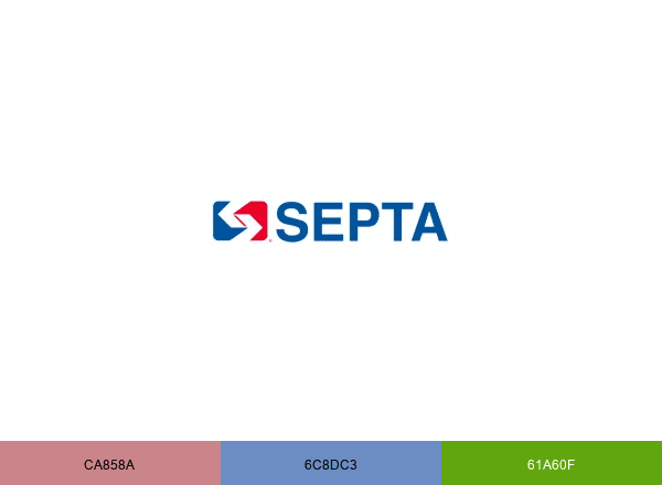 SEPTA brand color palette