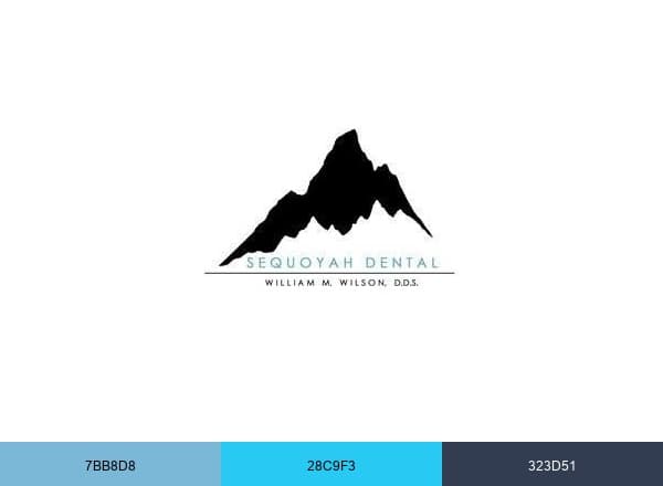 Sequoyah Dental brand color palette