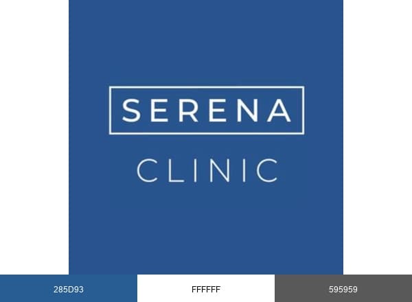 Serena Clinica brand color palette