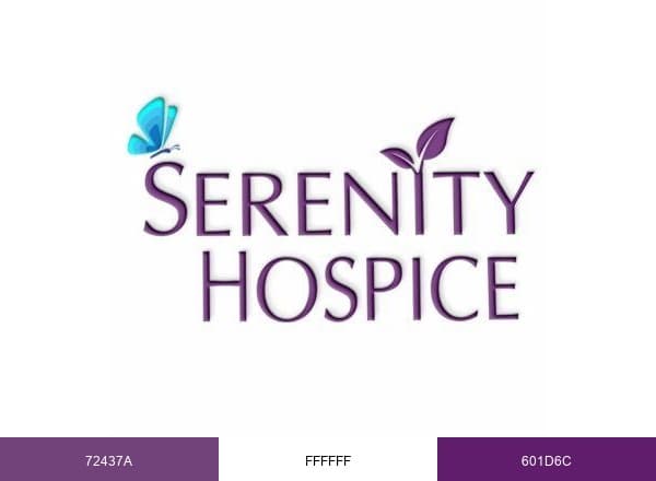 Serenity Hospice brand color palette