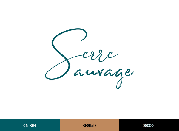 Serre Sauvage brand color palette