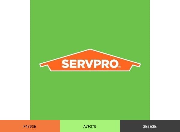 SERVPRO brand color palette
