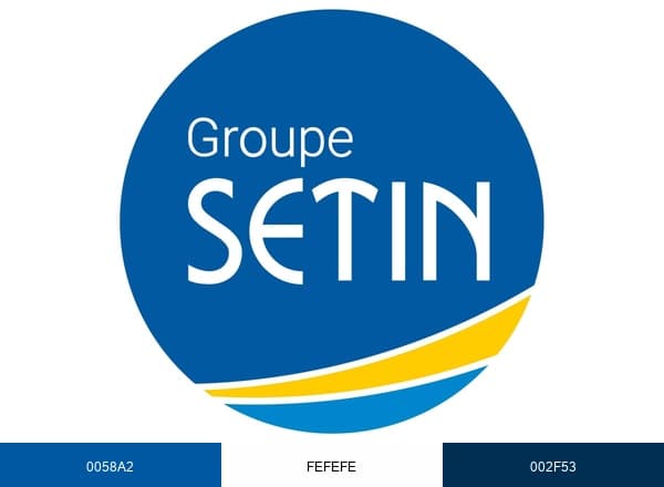 Groupe SETIN brand color palette