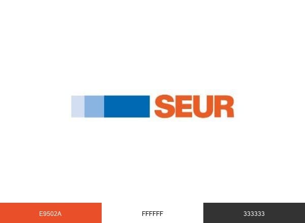 SEUR brand color palette