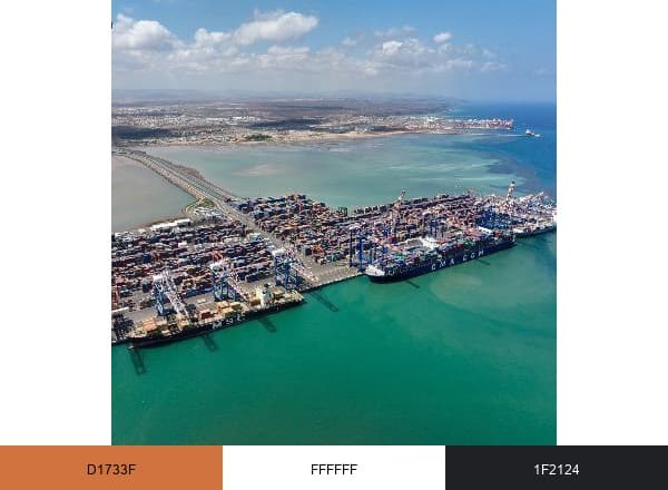 SGTD Doraleh Terminal brand color palette