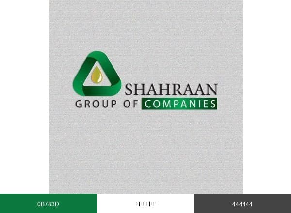 Shahraan Group brand color palette
