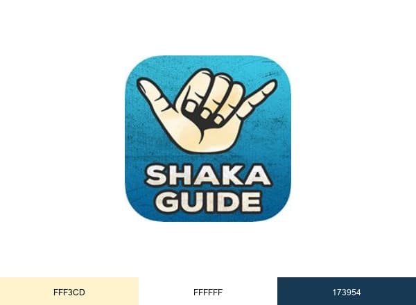 Shaka Guide brand color palette