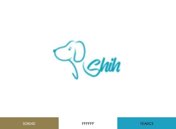 Shih Tzu Expert brand color palette
