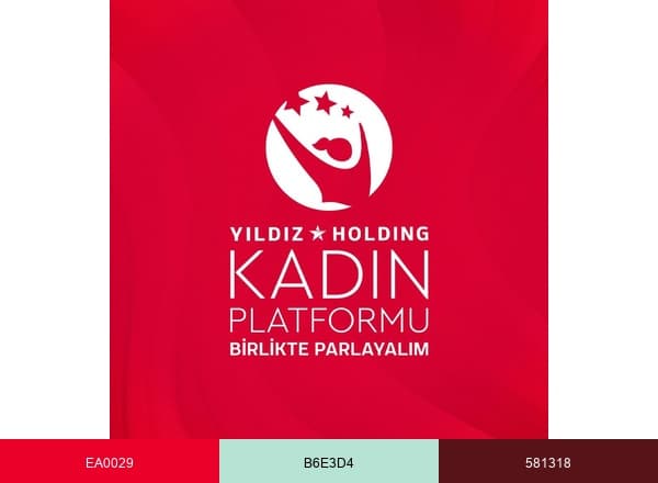 Yıldız Holding Women's Platform brand color palette