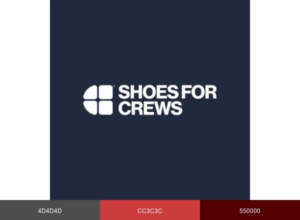 Shoes For Crews: Leaders in Slip Resistance brand color palette