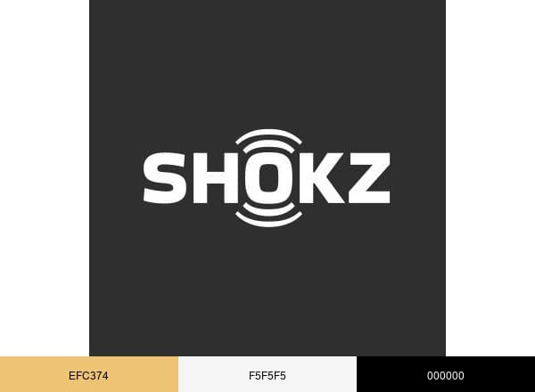 Shokz brand color palette