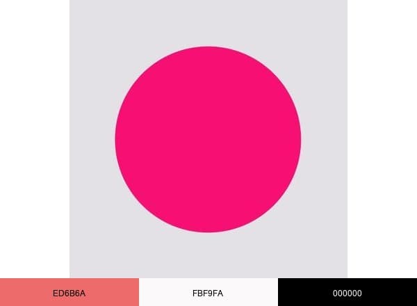 Showroomprive.com brand color palette