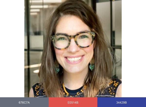 Lindsay Ponta brand color palette