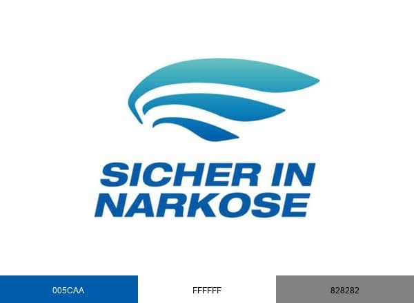 Sicher in Narkose brand color palette