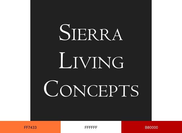 Sierra Living Concepts brand color palette