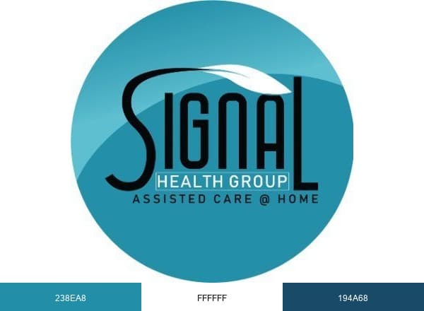 Signal Health Group Oakland brand color palette