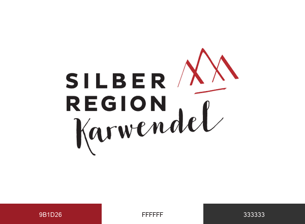 Silberregion Karwendel brand color palette