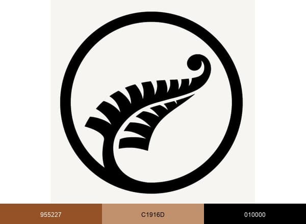 Silver Fern Farms brand color palette