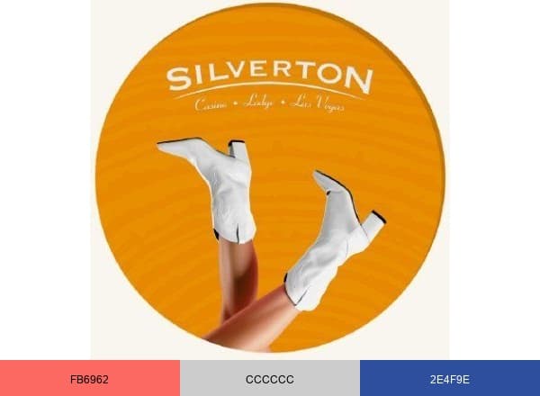 Silverton Casino brand color palette