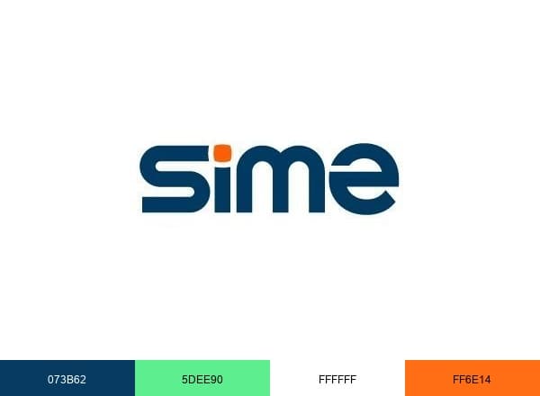 Sime brand color palette