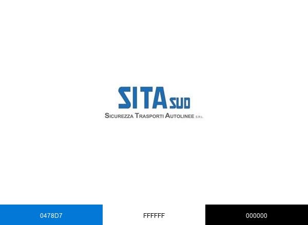 Sita Sud Trasporti brand color palette