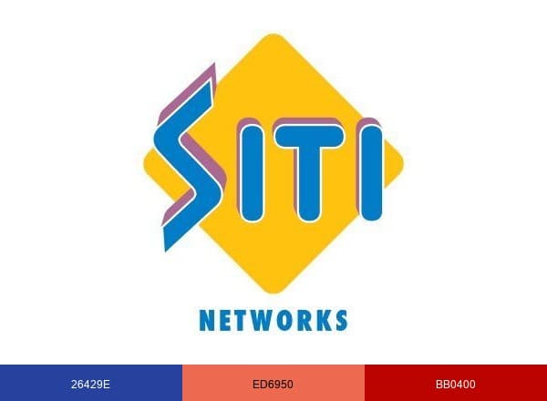 SITI Networks brand color palette