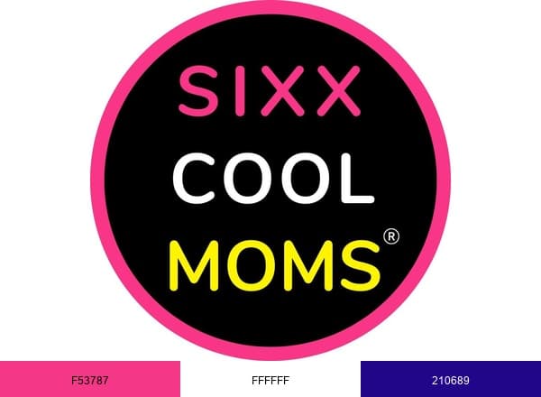 Sixx Cool Moms brand color palette