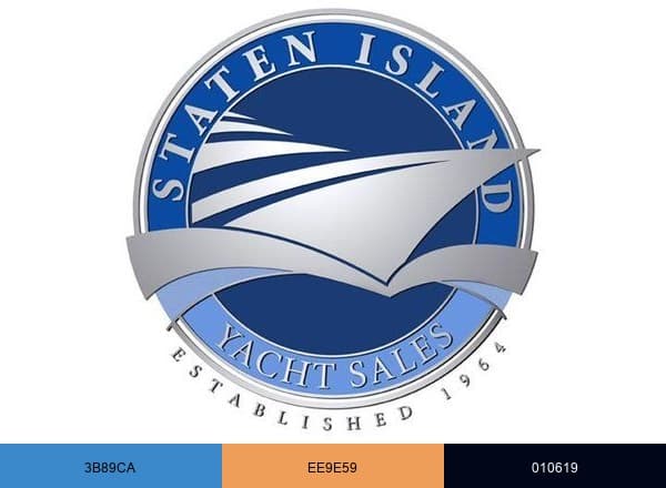 SI Yachts brand color palette