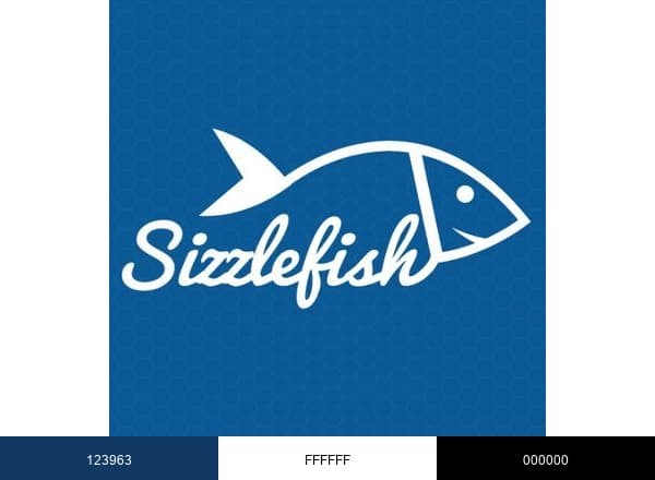 Sizzlefish brand color palette