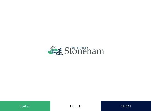 Ski de Fond Stoneham brand color palette