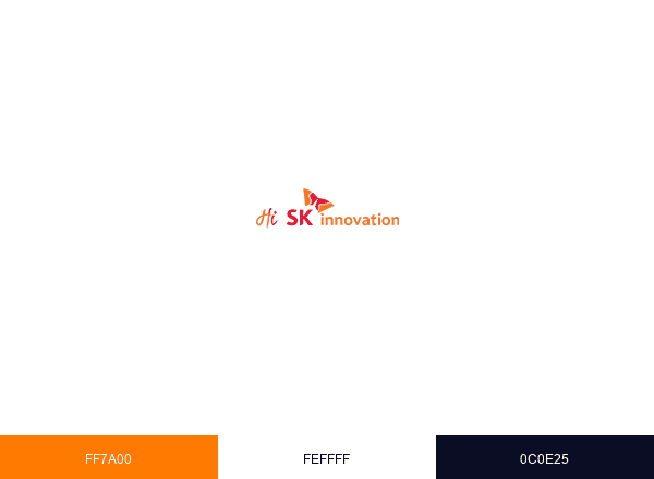 SK innovation brand color palette