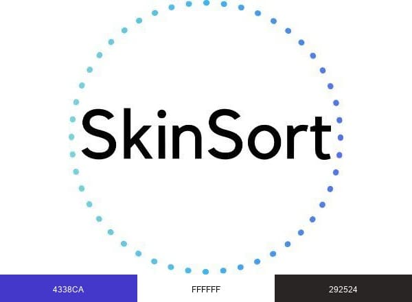 SkinSort brand color palette