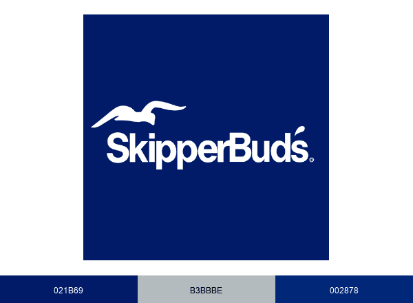 SkipperBud's brand color palette