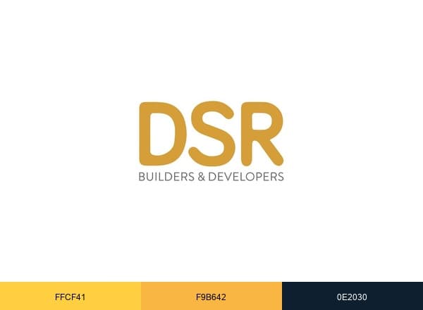 DSR Builders And Developers brand color palette