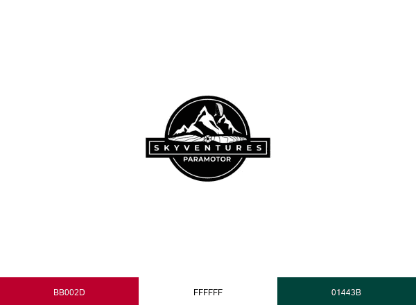 SkyVentures Paramotor brand color palette