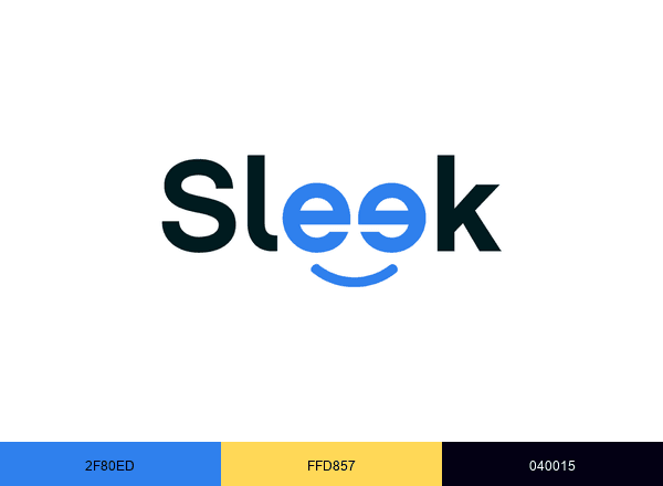 Sleek brand color palette