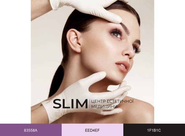 SLIM brand color palette