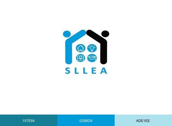 SLLEA brand color palette