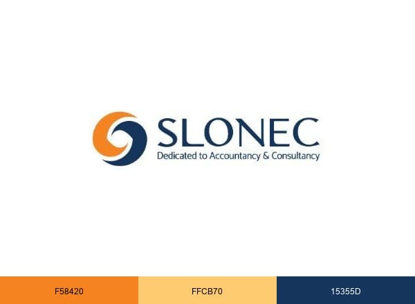 SLONEC brand color palette